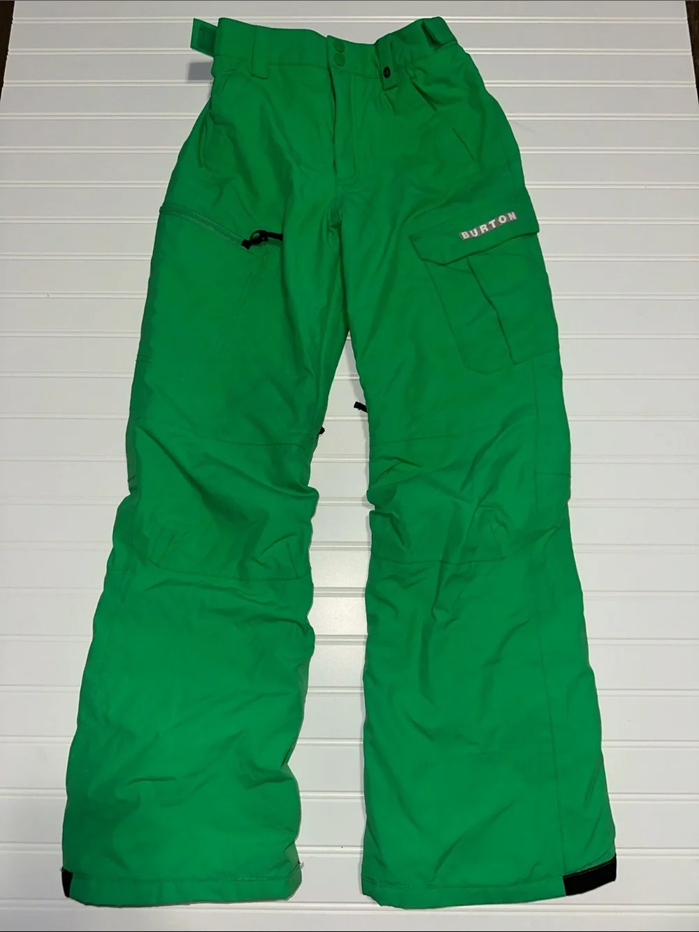 Burton Boys Snowboard Ski Pants Green XL Waterproof Winter Snow Pants